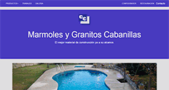 Desktop Screenshot of granitoscabanillas.com